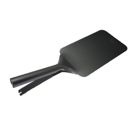 Rectangular shaped pizza slice in aluminum 16x27cm Essenza