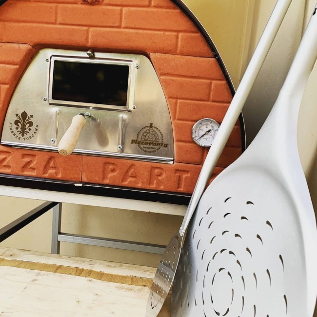 wood burning oven Pizza Party 70x70 Grey