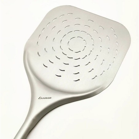 Pelle à pizza perforée pour four en aluminium 34cm essence de bois pelle à pizza four à pizza