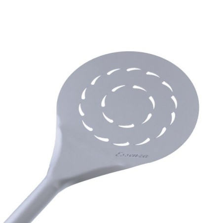 Perforeret rundt aluminium dreje pizza skovl 18 cm (7") letvægt og fleksibel