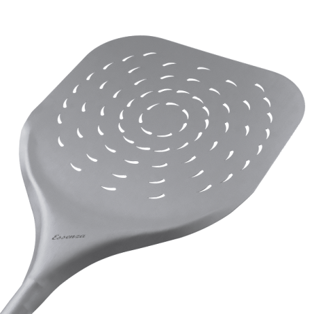 Pelle à pizza perforée pour four à bois en aluminium 34cm essence de bois pelle à pizza four à pizza