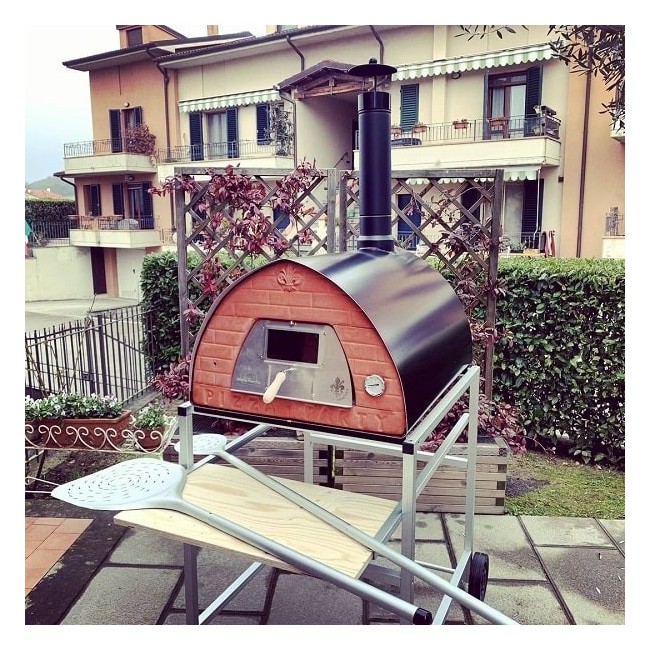 Large wood fire pizza oven mobile Pizzone portable outdoor pizza ovens 