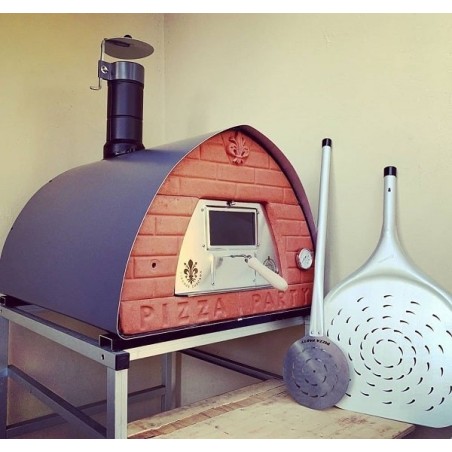 Outdoor Holzbackofen Pizza Party 70x70 Grau - Anleitung zum Bau eines Pizzaofens