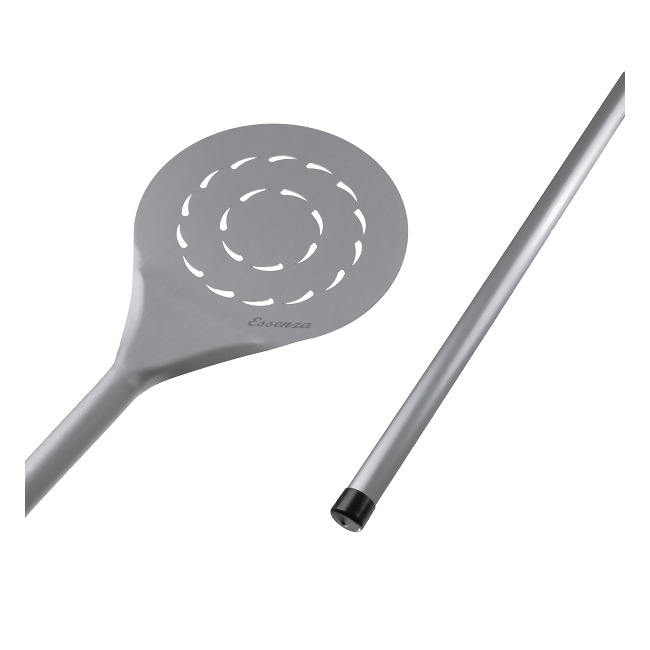 Perforowana okrągła aluminiowa łopatka do pizzy o średnicy 18 cm (7") lekka i elastyczna