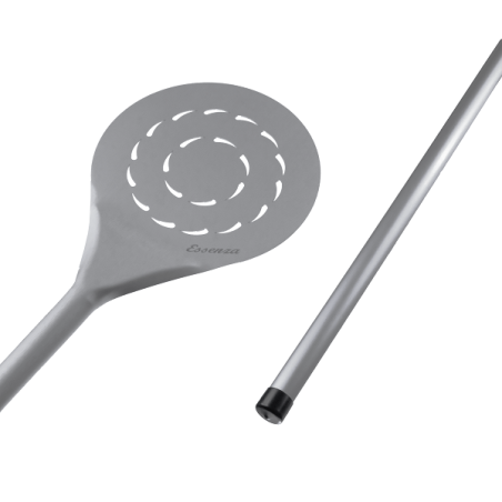 Perforowana okrągła aluminiowa łopatka do pizzy o średnicy 18 cm (7") lekka i elastyczna