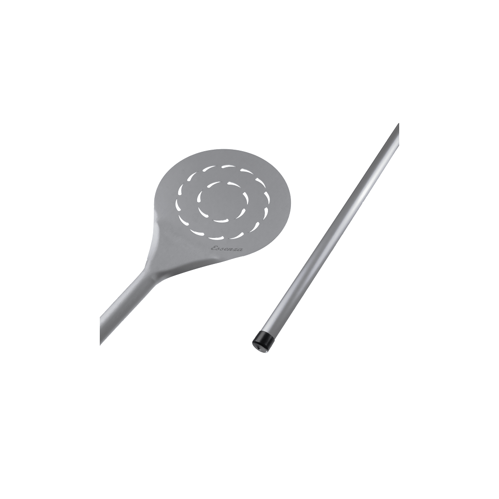 Aluminum turning pizza peel for home ovens, wood fired ovens, gas