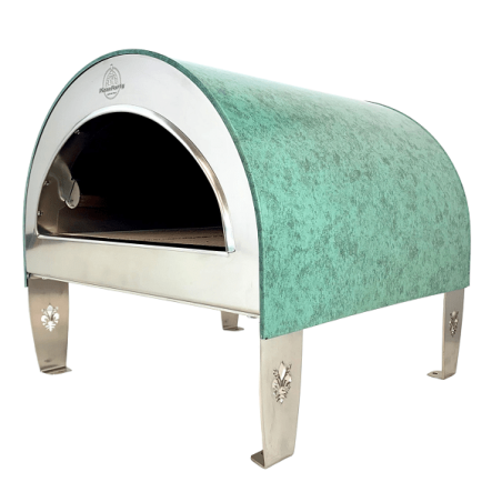 Ardore outdoor gas fired pizza oven "Acquamarine" GPL (propane, butane, lpg) + user manual