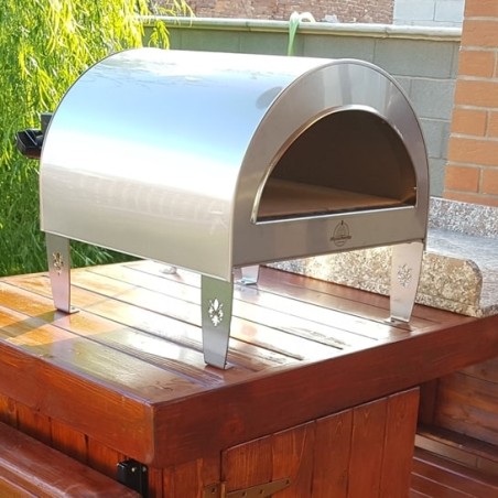 Utomhus gasdriven pizzaugn mobil ArdorePizza Party