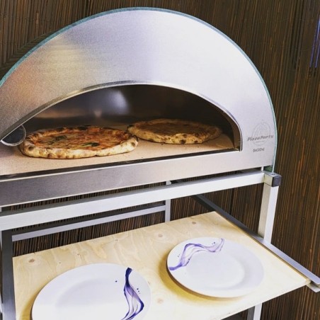 Il più grande forno a gas da 2 pizze per uso esterno Emozione leggero e facile da usare