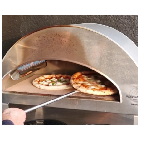Stor utomhus gasdriven pizzaugn mobil Emozione Pizza Party 2 pizza