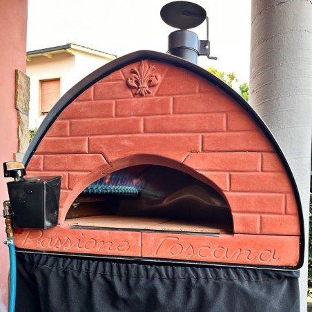 Mobile udendørs propan pizzaovne Pizza Party Bollore lavet i Italien