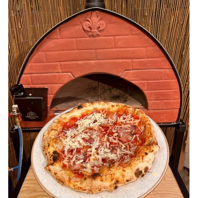 Forno a gas per pizza da esterno - Forno a legna e gas ibrido Bollore