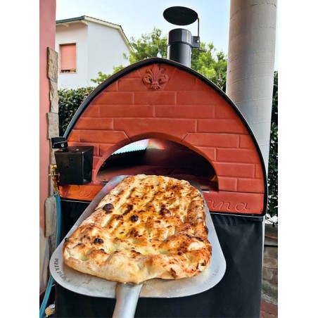Forno a gas, forno a gas per pizza, forno pizza, forno Bollore, grande forno per pizza, forno Pizza Party multifuel