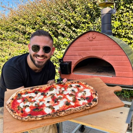 Forno a gas, forno a gas per pizza, forno pizza, forno Bollore, grande forno per pizza, forno Pizza Party multifuel